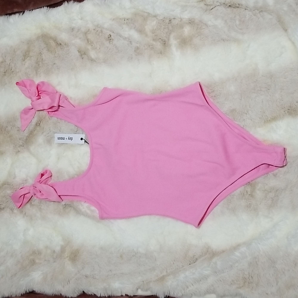 Nanamacs Day + Moon Tie Strap Bodysuit